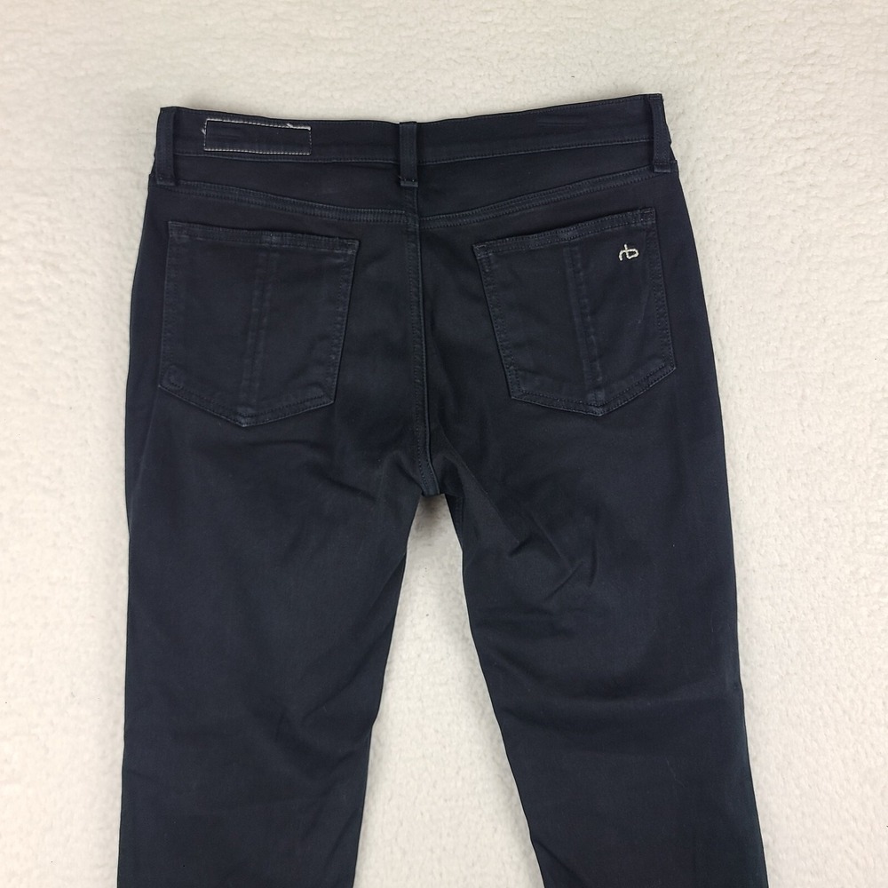 Rag Bone Jeans Womens‎ 29 Legging Skinny Wash Black Plush Soft Cotton GC - Picture 11 of 14